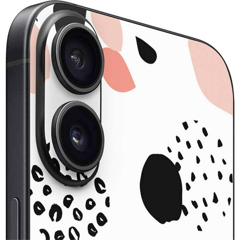 Patterned Dots iPhone 16 Plus Skin